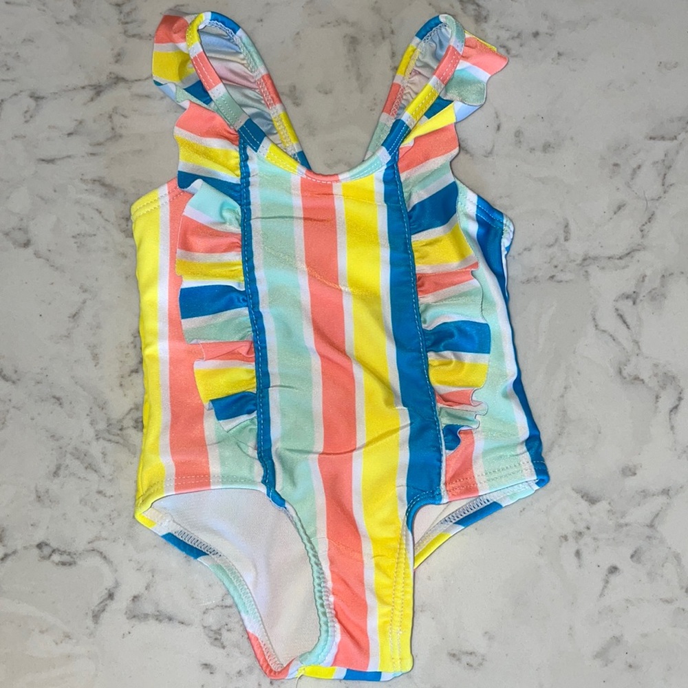 Wonder Nation 12 mo. Swimsuit/ one piece.